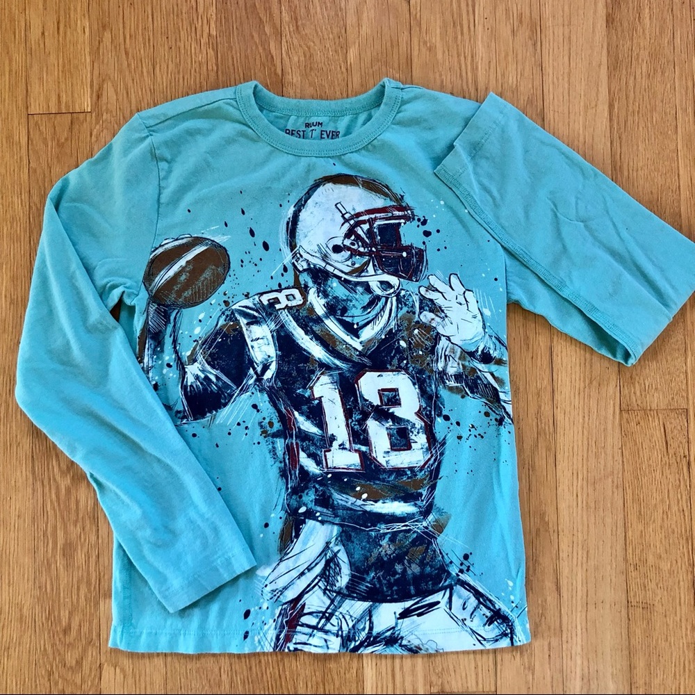 Ruum | Long Sleeve Football T-Shirt
